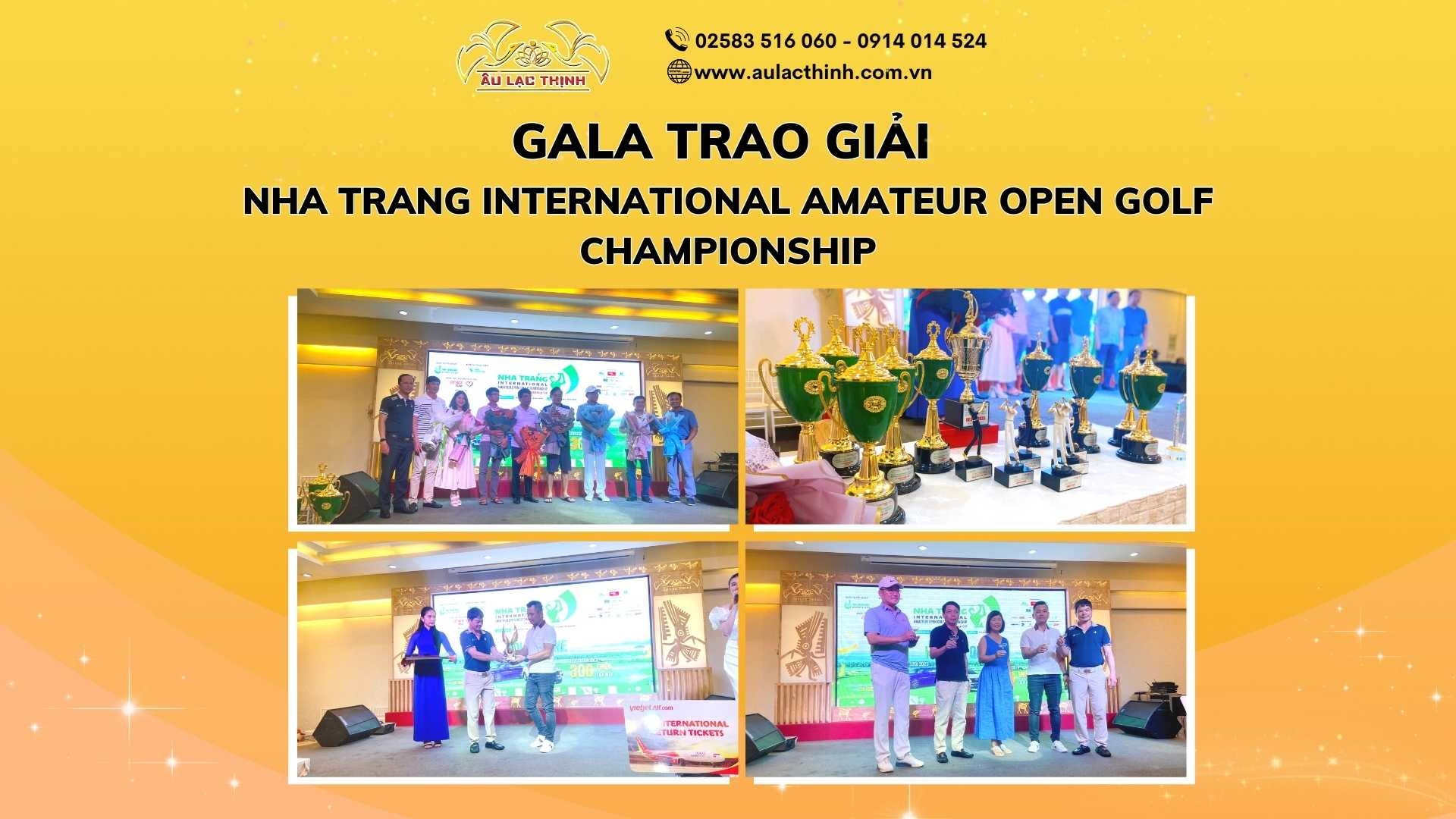 GALA TRAO GIẢI: NHA TRANG INTERNATIONAL AMATEUR OPEN GOLF CHAMPIONSHIP